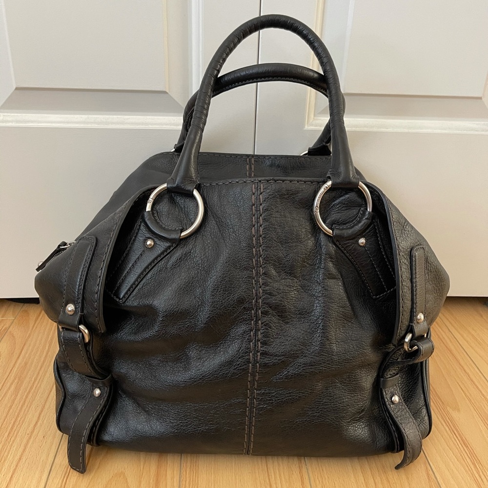 Tod’s Classic Black Leather Bag